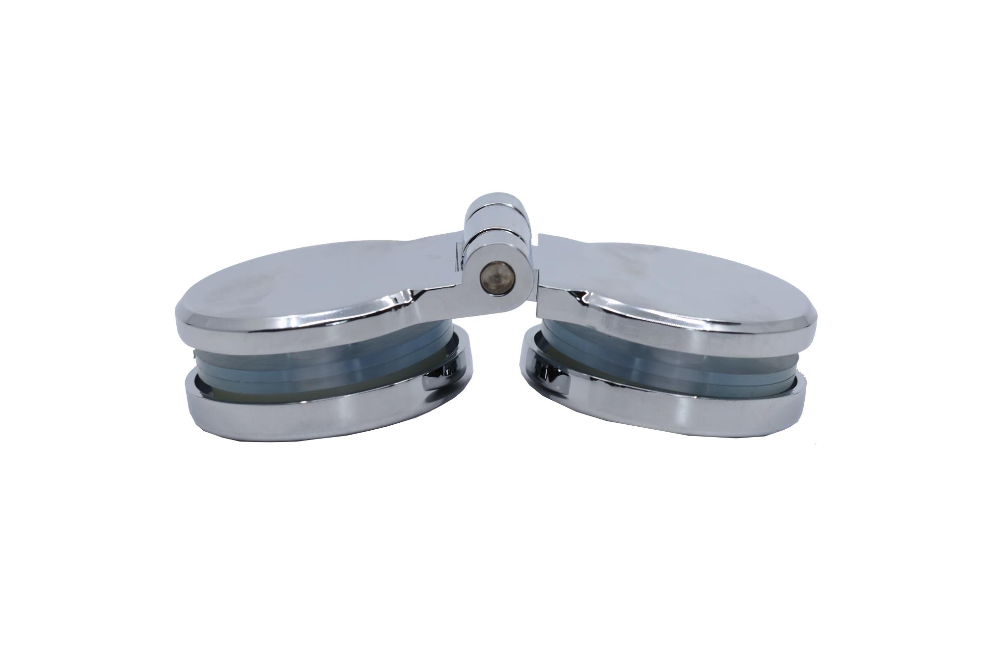 Buy Shower Hinges Zinc Glass To Glass For 6-10mm Glass Online | Construction Finishes | Qetaat.com